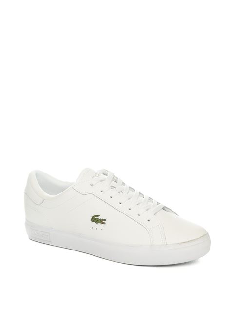 Sneaker powercourt bianco LACOSTE | E03342POWER COURT-21G